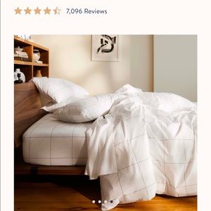 brand new Brooklinen duvet cover Full/Queen size
